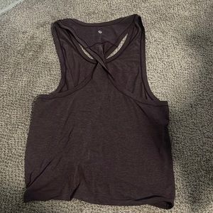 Lululemon twist racer back tank loose medium